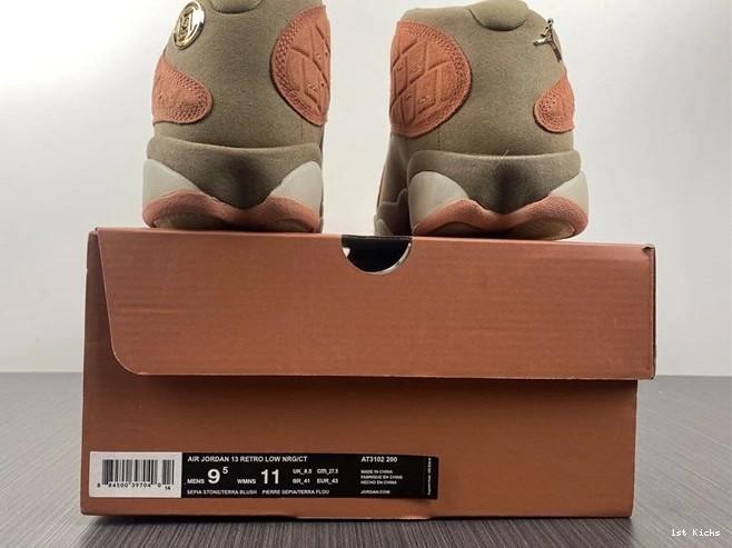 1st Kicks Retro 4171 AT3102- Stone 13 CLOT Original Jordan Sepia Low 1024